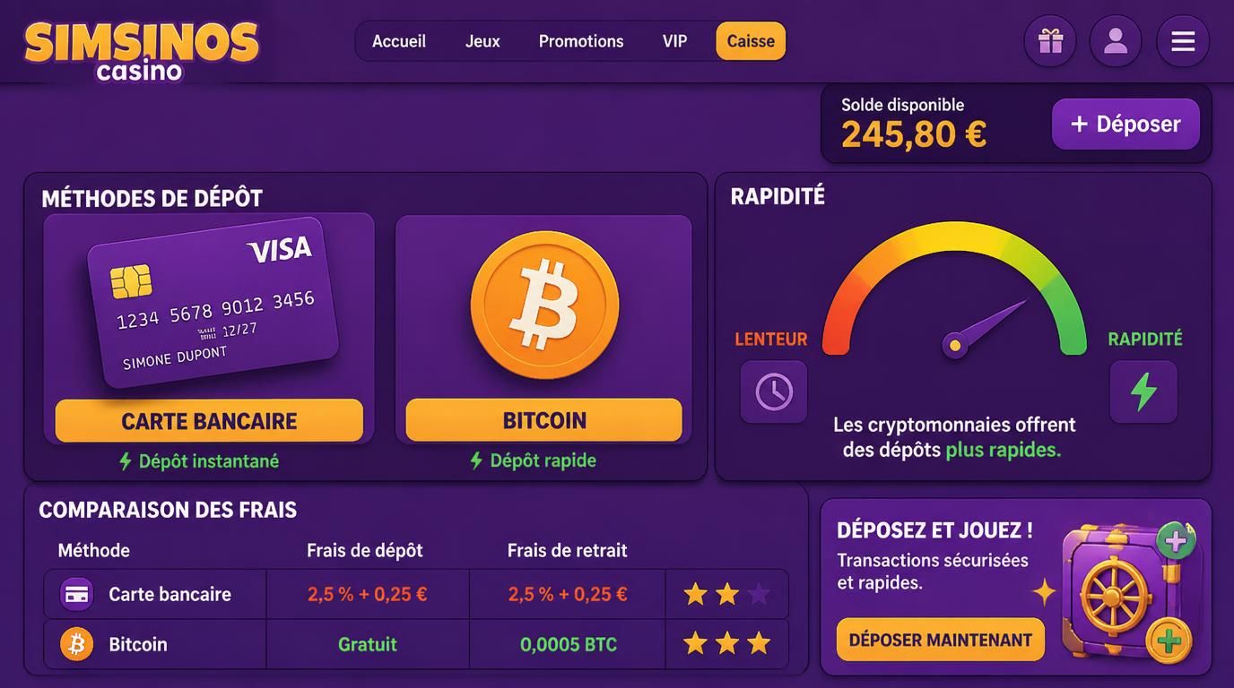 Carte bancaire vs crypto balance et comparaison.